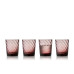 Lyngby Trinkglas Vienna Lila, 4 Stück, 30 cl
