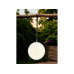 Dameco LED Hängelampe Outdoor weiss D20 cm,3000 Kelvin, 80 lm, 4W