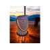Dameco LED Solar Laterne in Rosa aus Metall D15.5 cm H25.5 cm