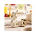 Leonardo Aufsteller Hase Lolle assortiert, 6 cm, Gold oder Beige