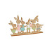 G. Wurm Aufsteller Hasenfamilie 40 x 19 x 5 cm