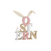 G. Wurm Aufsteller Schriftzug Ostern 20.5 x 2 x 32 cm