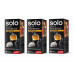 Polti Portionskaffeemaschine Coffea S15B, Set Schwarz/Silber