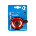 M-Wave Fahrradglocke Rot/Schwarz
