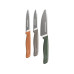 Zyliss Universalmesser 3-teilig Orange/Grün/Grau