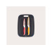 Zyliss Schneidebrett-Set mit Messer, 3-teilig 21.5 cm  x 30 cm