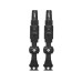 Muc-Off Schlauchlose Ventile Big Bore Lite 65 mm, Schwarz