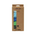 Creativ Company Baumwollgarn Nr. 8/4 5 x 50 Meter, Blau-Grün, 5 x 20 g