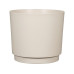 scheurich Blumentopf Plano Avorio, 29 cm