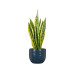 scheurich Blumentopf Breeze Deep Ocean, 21 cm