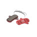 JAGWIRE Bremsbeläge DCA103 Sport Semi-Metallic Rot