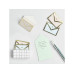Rico Design Mini Letter Set Pastell 5 x 3.5 cm, 8 Umschläge