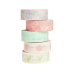 Rico Design Washi Tape Blumen, Pastell Mehrfarbig