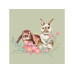 Paper + Design Serviette Misty Easter 33 cm x 33 cm, 20 Stück