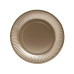 PRO nappe Einwegteller Gold metal 10 Stück
