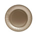 PRO nappe Einwegteller Gold metal 10 Stück