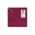 PRO nappe Papierservietten Bordeaux 38 cm x 38 cm, 40 Stück