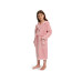 Möve Kinderbademantel Soft Hug Grösse 128, Rosa