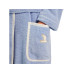 Möve Kinderbademantel Soft Hug Grösse 116, Aqua