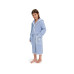 Möve Kinderbademantel Soft Hug Grösse 128, Aqua