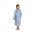 Möve Kinderbademantel Soft Hug Grösse 128, Aqua