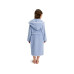 Möve Kinderbademantel Soft Hug Grösse 140, Aqua