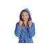 Möve Superwuschel Bademantel Grösse 164, Blau