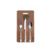 Sola Besteck-Set Basic Alpha, 3-teilig, poliert Sola Besteck-Set Basic Alpha, 3-teilig, poliert