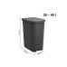 Rotho Treteimer Treteimer 35 l Orbe 35 l, Schwarz