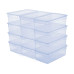 Rotho Aufbewahrungsbox Clearbox 5 l, 12 Stück
