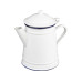 Ibili Kaffeekanne Blanca 1 Liter 1 l, Schwarz
