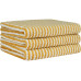 Cawö Handtuch Two-Tone Stripe 80 x 150 cm, Gold