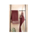 Cawö Gästetuch Two-Tone Stripe 30 x 50 cm, Bordeaux