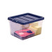 Fellowes Aufbewahrungsbox Bankers Box ProStore 22 l Blau/Transparent
