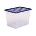 Fellowes Aufbewahrungsbox Bankers Box ProStore 64 l Blau/Transparent