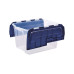 Fellowes Aufbewahrungsbox Bankers Box ProStore 55 l Blau/Transparent