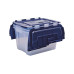 Fellowes Aufbewahrungsbox Bankers Box ProStore 55 l Blau/Transparent