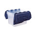 Fellowes Aufbewahrungsbox Bankers Box ProStore 55 l Blau/Transparent