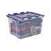 Fellowes Aufbewahrungsbox Bankers Box ProStore 55 l Blau/Transparent