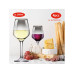 alpina Weissweinglas Rauch 350 ml, 4 Stück, Transparent