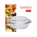 alpina Auflaufform 1.8 l Oval, Transparent