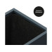 Herstera Metall-Pflanzgefäss-Set 100.0 x 50.0 x 50.0 cm, Anthrazit