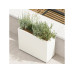 Herstera Metall-Pflanzgefäss Raumteiler 40 Moon White