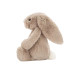 Jellycat Kuscheltier Schüchternes Hasen-Kuschelspielzeug Beige, 31 cm