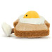 Jellycat Kuscheltier Amuseables Egglantine Ei auf Toast Braun