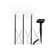 EGLO Leuchten Gartenlicht 3er-Set Solarleuchten 40 cm