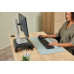 Fellowes Workplace Vertikalmaus Breyta Plus+ Linkshänder, Medium, Schwarz