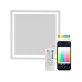 KSiX Badezimmerleuchte Aqua Smart Spiegel RGB 70 cm