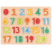 Spielba Holzspielwaren Holzpuzzle Puzzle Zahlen
