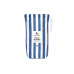 Dock & Bay Picknickdecke 170 x 170 cm, Weiss/Blau